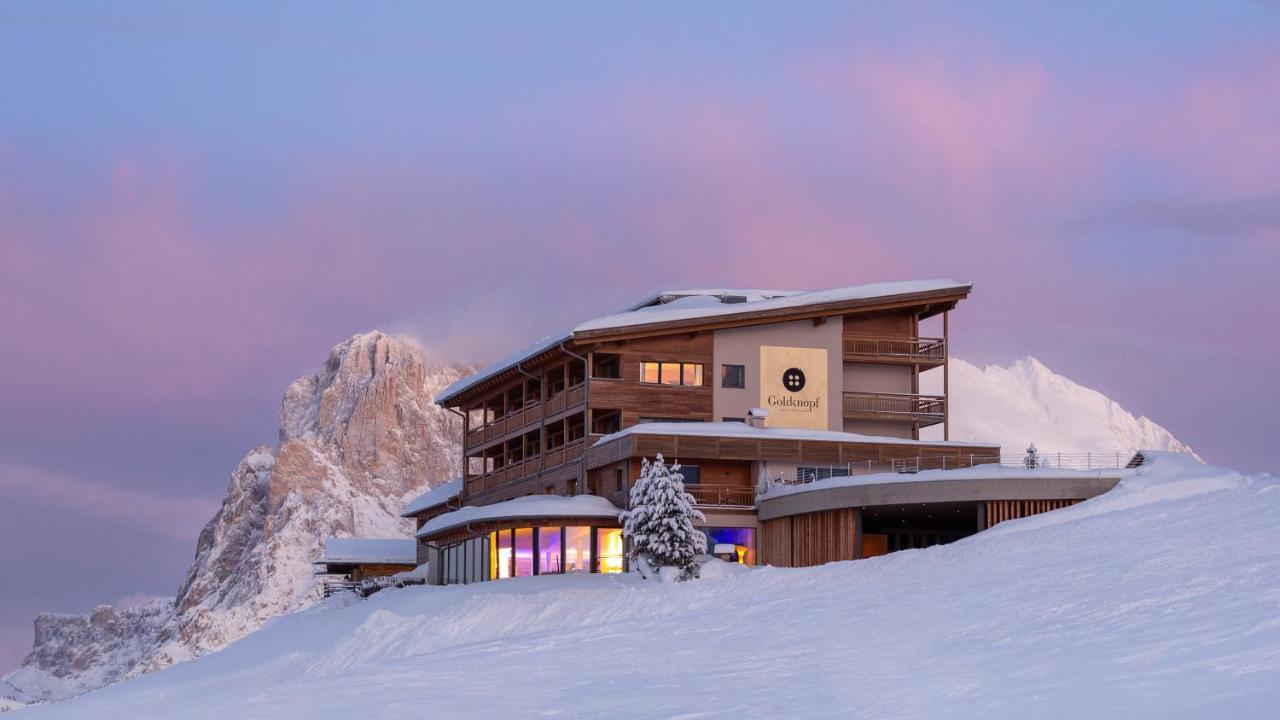 Hotel Goldknopf Alpe Di Siusi Exterior photo